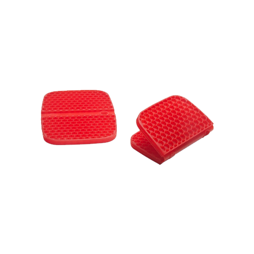 Asas de silicona Rojas