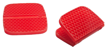 Asas de silicona Rojas