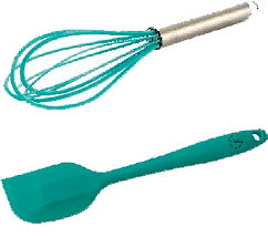 Espatula y Batidor Aqua