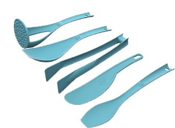 Set de Utensilios de Uso General Aqua